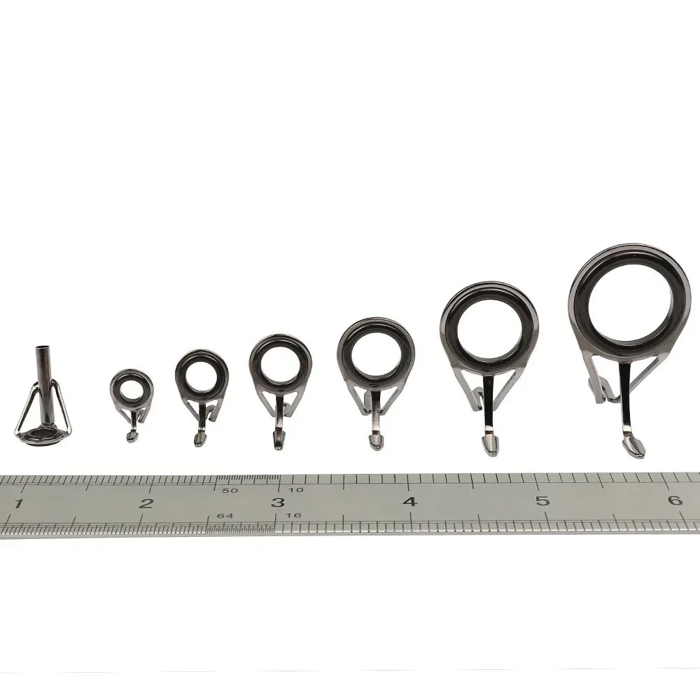 7pcs/set Fishing Tackle Stainl - Fishing Rod Repair Kit review and price