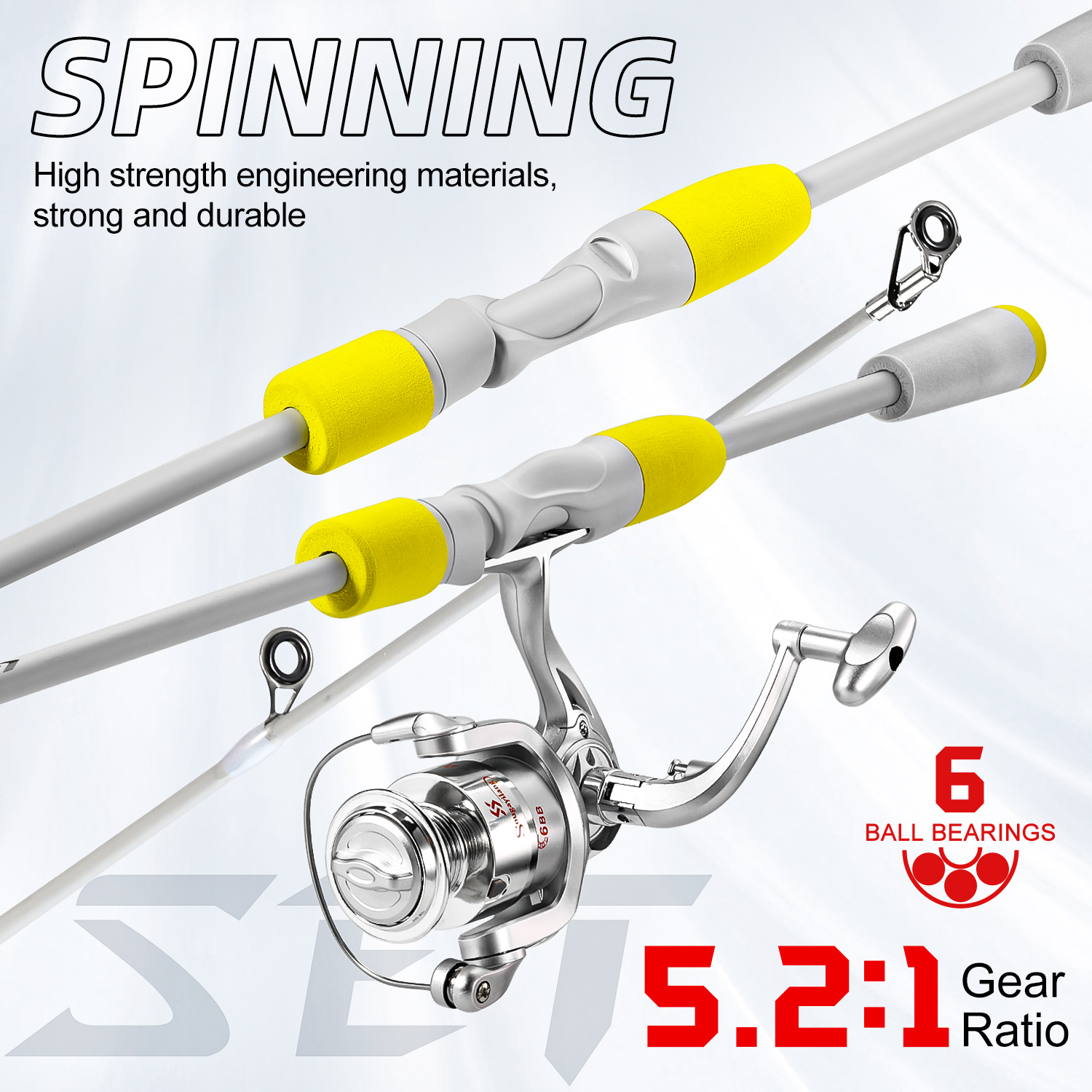 Sougayilang 2section Spinning  - Fishing Rod Spinning review and price